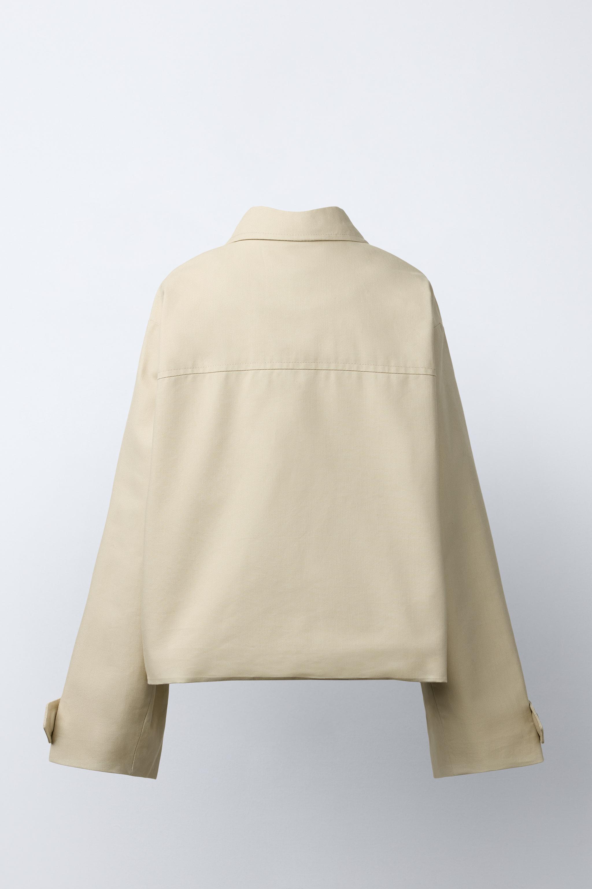 SHORT TRENCH COAT